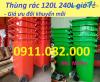 Ảnh Nơi cung cấp thùng rác y tế, thùng rác ngoài trời 3 ngăn, thùng rác 120L 240L giá rẻ- lh 091108200