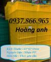 Ảnh Khay nhựa dùng trong nhà máy thực phẩm, sóng nhựa rỗng, sọt nhựa, khay nhựa, thùng nhựa