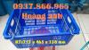 Ảnh Sọt nhựa hở có quai xách, thùng nhựa HS 011, khay nhựa đựng thực phẩm để chế biến