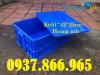 Ảnh Cung cấp thùng nhựa có nắp, Thùng nhựa cao 25, khay nhựa màu xanh