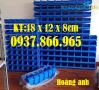 Ảnh Khay nhựa công nghiệp phân loại hàng hóa, kệ ụng cụ trung, khay  đựng linh kiện