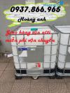 Ảnh Đơn vị cung cấp sỉ bồn IBC tại hà nội, bồn nhựa 1000l cũ, bồn nhựa mới