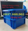 Ảnh Thùng cơ khí phân loại sản phẩn có nắp, khay nhựa b7, thùng nhựa đặc, khay nhựa b7