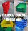 Ảnh Giá thùng nhựa, thùng nhựa đặc dùng trong nhà máy, thùng cơ khí, khay nhựa