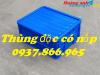Ảnh Thùng nhựa đặc công nghiệp B8,thùng B8 chất lượng , mua thùng b8, thùng nhựa tại thái nguyên