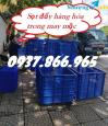 Ảnh Sọt có bánh xe, sọt đẩy hàng trong may mặc, sọt chứa hàng trong giặt là, sot có 5 bánh xe dưới đáy, sóng kẻ