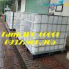 Ảnh Bồn IBC công nghiệp, bồn có khung thép bao quanh, bồn cũ 1000l, bồn công nghiệp đựng xăng dầu