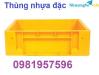 Ảnh Thùng nhựa đặc, khay nhựa, sóng bít, sóng nhựa bít