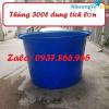 Ảnh ThuÌng troÌn dung tiÌch lơÌn, thuÌng công nghiêÌ£p, thuÌng nuôi haÌi saÌn, thuÌng nuôi caÌ