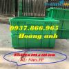 Ảnh Thùng đặc b9 dùng trong xưởng, khay công nhiệp, thùng đặc KT:195*395*115