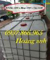 Ảnh Bồn nước 1000l, tank đựng phụ gia bê tông,tank nhựa đựng dung dịch lỏng, tank có khung thép bao quanh