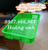 Ảnh Sọt đựng rau củ bày bán trong siêu thị tại hà nội , HS 010, sóng nhựa hở, sọt nhựa rỗng