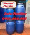 Ảnh Phuy nhựa cũ, phuy nhựa 220l, phuy cũ 50l, phu nhựa nắp kín, phuy mới, tổng kho bán phuy nhựa