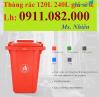 Ảnh Cung cấp thùng rác giá rẻ- thùng rác đạp chân, thùng rác đủ màu sắc kích cỡ- lh 0911082000