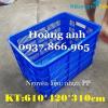 Ảnh Sọt nhựa rỗng- sản xuất từ nhựa nguyên sinh, khay nhựa cao 31, sọt chuyên  chế biến thực phẩm