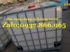 Ảnh Bồn nhựa hình chữ nhật có khung thép, bồn IBC, tank 1000l, giá tank nhựa
