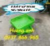 Ảnh Sọt nhựa đựng rau củ, sóng nhựa bầy hàng siêu thị, sóng nhựa cao 10cm