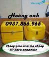 Ảnh Thùng giao hàng bằng xe máy, thùng giao cơm, thùng giao đồ ăn nhanh, thùng chở hàng bằng nhựa composite