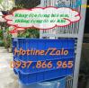 Ảnh Thùng nhựa cao 10 đựng hải sản, thùng đựng hải sản ở chợ, thùng cao 10 có nắp đậy, mua thùng nhựa  có nắp ở đâu