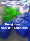 Ảnh Thùng đặc 5 bánh xe, thùng kéo hàng trong nhà xưởng, thùng đặc dùng đẩy hàng trong nhà máy