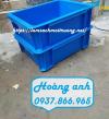 Ảnh Thùng b7 giao hàng tận nơi, thùng đặc, hộp nhựa, thùng nhựa bít, thùng nhựa