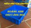 Ảnh Khay nhựa công nghiệp B9, hộp nhựa đựng đồ cơ khí, khay nhựa, hộp nhựa đặc