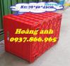 Ảnh Thùng 5 bánh xe( kt78*50*43cm), thùng đặc kích thước lớn, thùng nhựa đặc