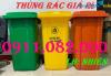 Ảnh Bán thùng rác nhựa mẫu mã đẹp, chất lượng giá rẻ- thùng rác 120 lít, 240 lít, 660 lít- lh 0911082000