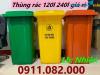 Ảnh Bán thùng rác nhỏ , thùng rác lớn giá rẻ- thùng rác 120l 240l 660l giá rẻ nhất miền tây- lh 0911082000