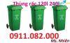 Ảnh Cung cấp thùng rác đạt chuẩn giá rẻ- thùng rác 120l 240l giá rẻ tại vĩnh long-lh 0911082000