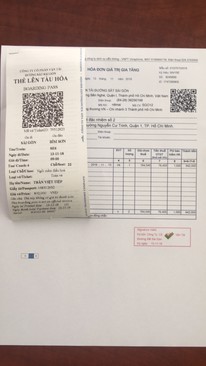 Ảnh Cung Cấp Vé Tàu, Vé Máy Bay để thanh toán!