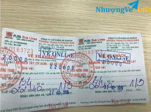 Ảnh 2 Vé xe Phương Trang đi Đà Lạt tối t6 ngày 01/03 22h30