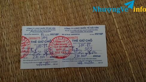 Ảnh Vé xe giường nằm HN-SL giá rẻ
