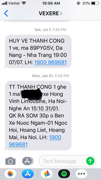 Ảnh Bán lại Vé Xe Hà Nội đi Vinh - Xe Hồng Vinh Limousine