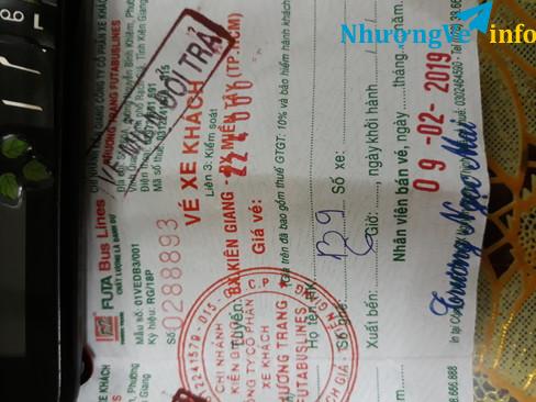 Ảnh Sang vé bằng giá
