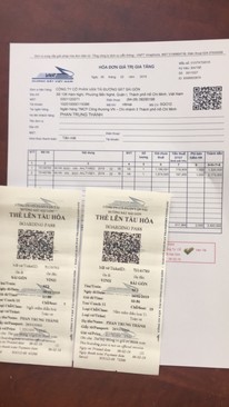 Ảnh Cuống Vé Tàu, Cuống Vé Máy Bay!