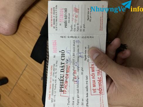 Ảnh BÁN VÉ TUẤN HƯNG SÀI GÒN - CÀ MAU TỐI 27/4