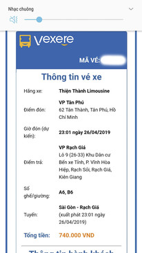 Ảnh nhượng vé chơi lễ 30/4 - 1/5, THiện THành Limoushine, Sài Gòn - Rạch Giá, Rạch Giá - Sài Gòn