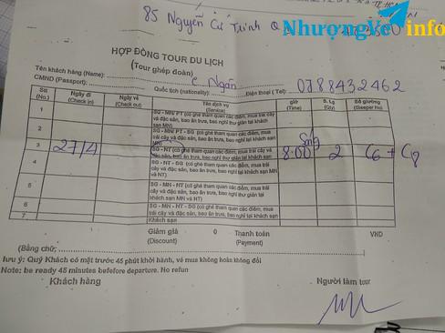 Ảnh Sang lại 2 vé xe giường nằm SG - NT