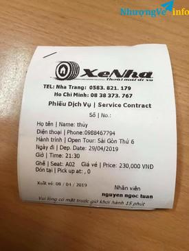 Ảnh Cần pass lại 8 vé sài gòn đi cam ranh tối 29.4 luc 21:30