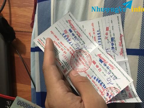 Ảnh Pass lại vé về Bạc Liêu trưa ngày 12/1 2h15 Xe phương trang 2 vé a4 A5
