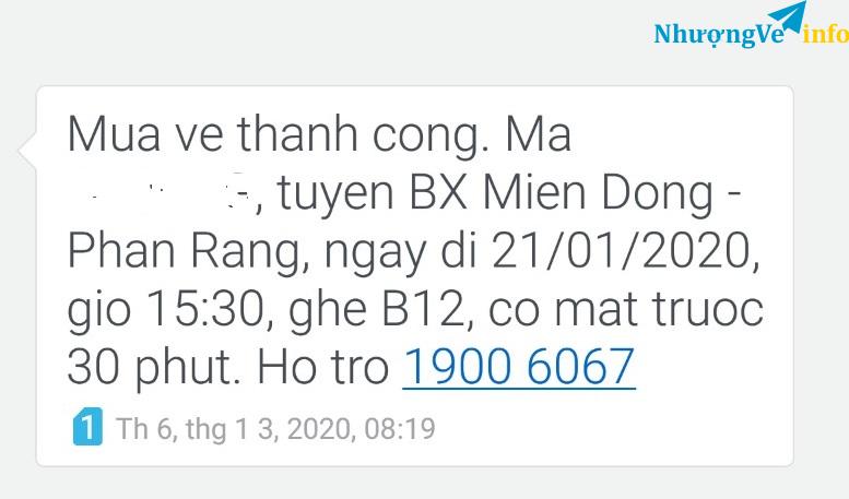 Ảnh CâÌn nhươÌ£ng laÌ£i 1 veÌ SG-Phan Rang 27 têÌt
