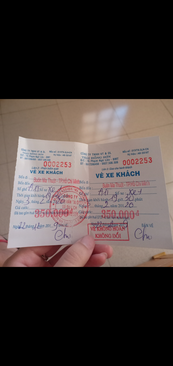 Ảnh Bán lại vé xe đi sài gòn