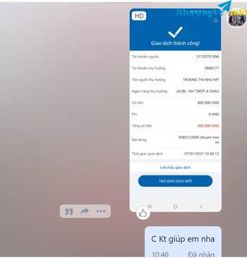 Ảnh Nhượng vé xe ngày 25 âm từ SG về Kon Tum (B3) nhà xe Phượng Thu