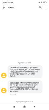 Ảnh Chuyển nhượng vé xe SG - NT ngày 5/2 (24 Tết)