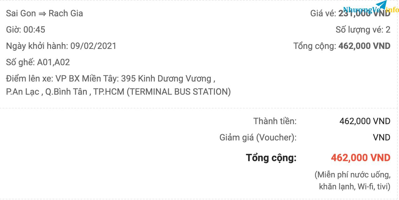 Ảnh PASS GIƯỜNG NẰM PHƯÆ NG TRANG A1, A2