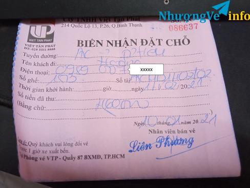 Ảnh 2 Vé HCM - An Khê (Gia Lai) / Và An Khê - HCM