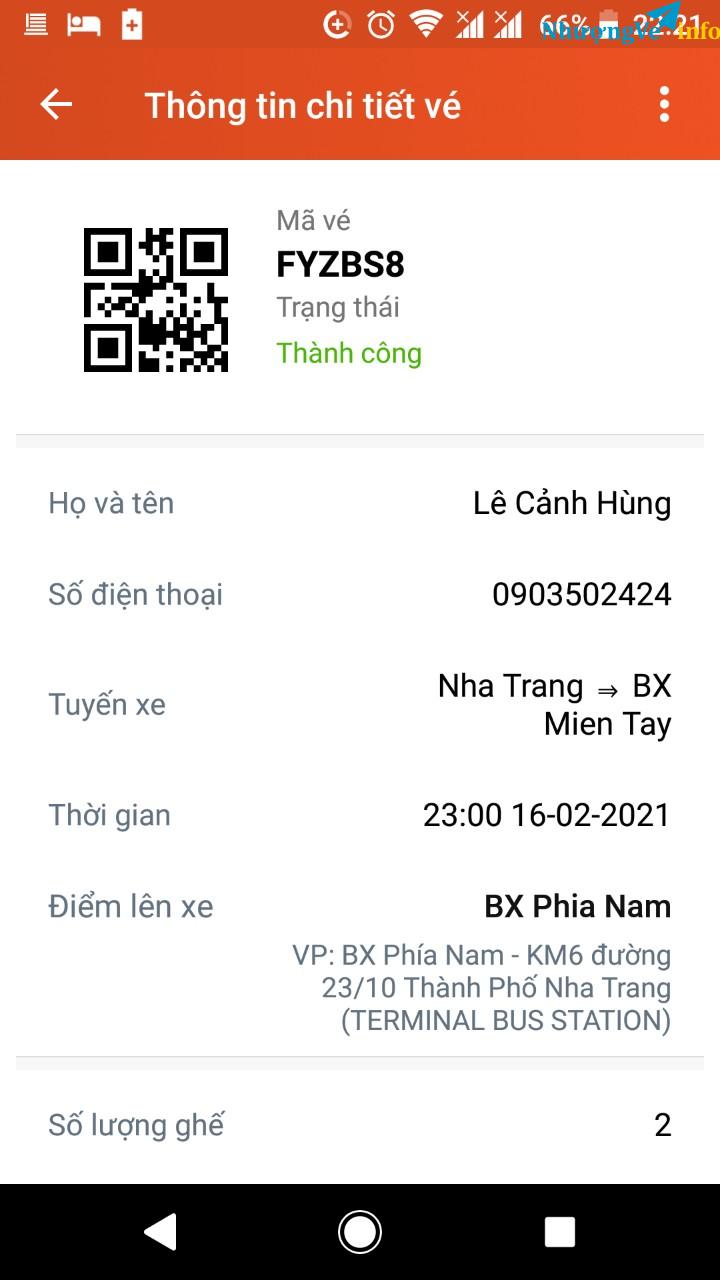 Ảnh San lại 2 Vé tết Nha Trang - Sài Gòn
