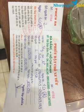 Ảnh Pass lại vé 2 người Đà Nẵng - Sài Gòn xe Đình Nhân sáng mùng 4 AL