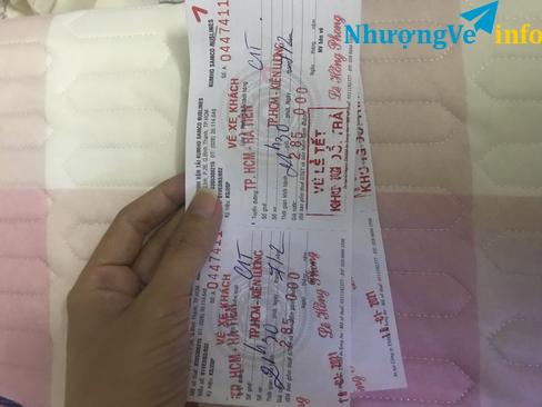 Ảnh Nhượng lại 2 vé xe Kumho Limousine ngày 07/02 chuyển 21h30